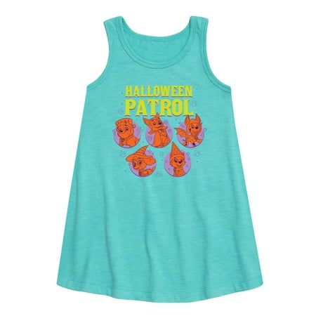 

Paw Patrol - Halloween Patrol - Toddler and Youth Girls A-line Dress