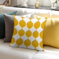 thumbnail image 7 of Yellow Modern Art Geometric Pillow Covers,Yellow Modern Art Geometric Throw Pillow Covers 20"×20" ,Living Room Sofa Couch Pillow Covers,Decorative Pillow Covers, 7 of 7