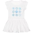 thumbnail image 3 of Inktastic Winter Snowflakes Girls Toddler Dress, 3 of 5