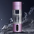 thumbnail image 3 of Taza de hidrógeno con electrólisis de agua de Hidrógeno 208ml 2 niveles máquina ionizadora de agua de Hidrógeno ajustable recargable para viajes de oficina, 3 of 6