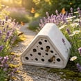 thumbnail image 6 of Insect House,Pollinator Nest Weather Resistant Hanging Garden Shelter,Outdoor Ornament For Patio Lawn Flower Bed Ecological Pollination Care, 6 of 7