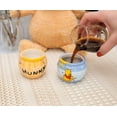 thumbnail image 5 of Disney Winnie the Pooh Hunny Pot Sculpted Ceramic Mini Mugs | Set of 2, 5 of 7
