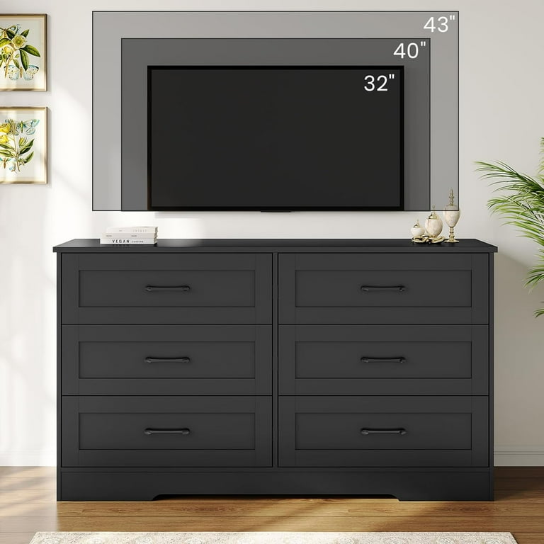 Black and brown dresser discount