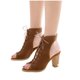 thumbnail image 4 of Sandalias de punta abierta transpirables de color puro a la moda, zapatillas ligeras, zapatos de mujer Wmkox8yii ytu11054, 4 of 8
