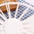 thumbnail image 4 of ShenMo 1 piece（White）Round Cake Slice & Pie Slicer Marker, Cake Divider, Cheesecake Cutter, Double Sided Cake Portion Marker, 14 or 16 Slices-Works for Cakes, 4 of 5