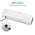 thumbnail image 3 of Bisofice 6-in-1 Laminator Machine Set with ABS Anti-Jam Button, Quick Preheating, Intelligent Temperature Control - Includes Paper Cutter, Hole Puncher, Corner Rounder, Iron Rings - White, US Plug, 3 of 6