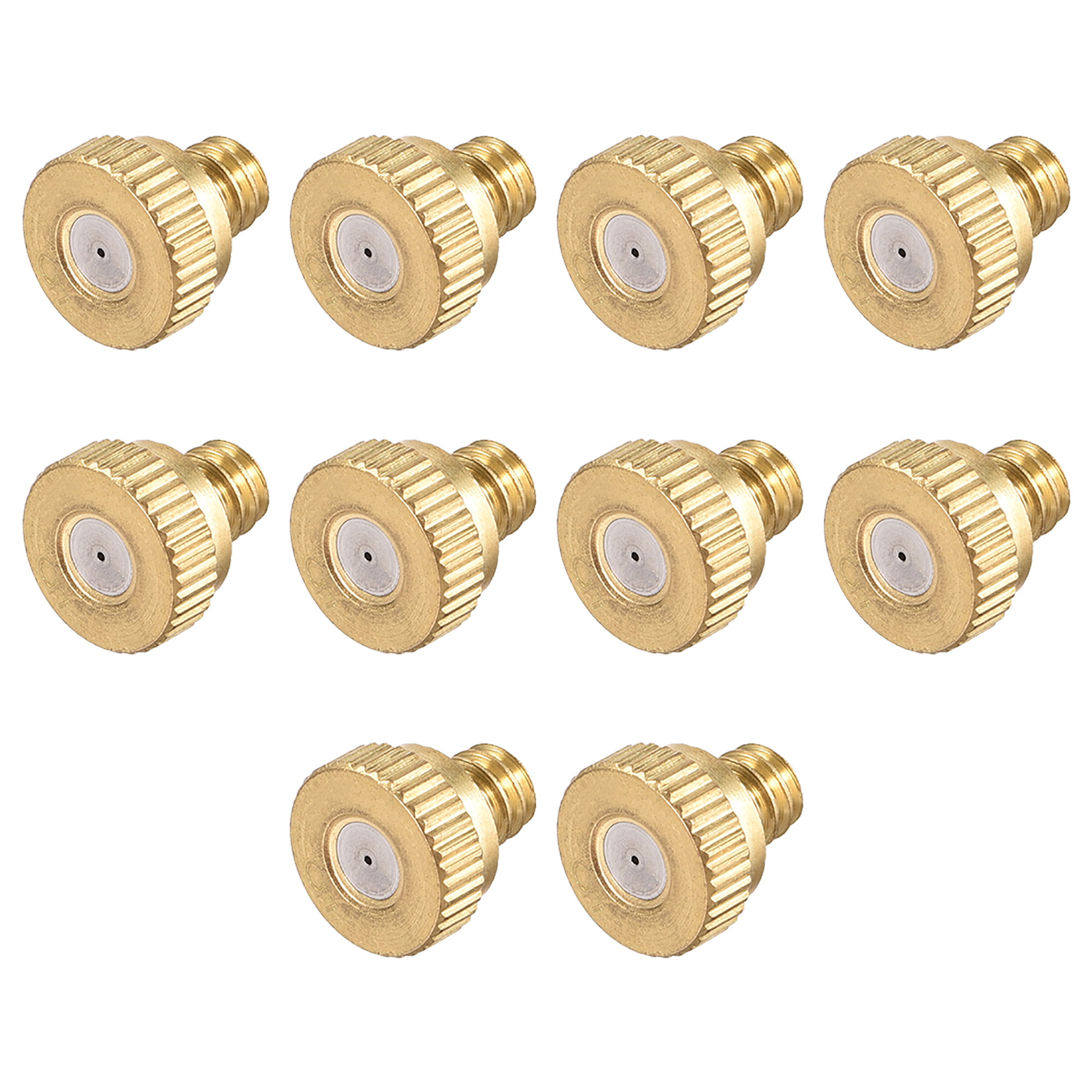5-50Pcs/set Brass Misting Nozzles Water Mister Sprinkle Tool For Cooling System 