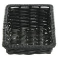 thumbnail image 6 of HUBERT® Storage Basket Rectangular Black Plastic - 7 1/2"L x 12"D x 1 1/2" to 4"H, 6 of 7