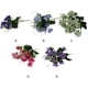 thumbnail image 4 of Cateissary Flor falsa Plantas de plástico Colgante de pared Calcomanía para deshierbe Decoraciones para exteriores Flores artificiales Tamaño Flores artificiales Azul oscuro, 4 of 6