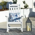 thumbnail image 6 of Belmont White All Weather Indoor-Outdoor Rocking Chair, 6 of 6