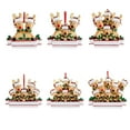 thumbnail image 3 of Cientrug Cartoon Christmas Tree Hanging Ornament Office Hotel Mall Living Room Decoration Holiday Decorative Pendant Home Supplies 5 Animals, 3 of 6
