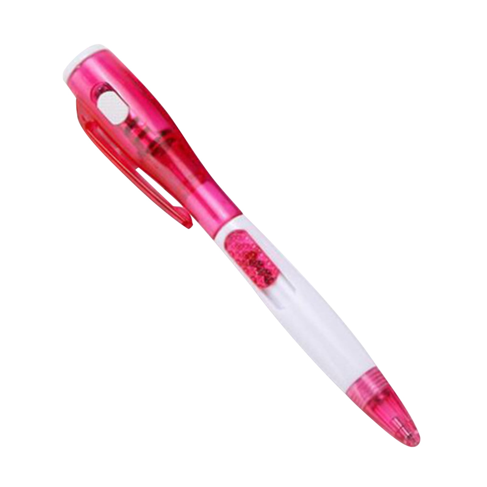 Infidev Ballpoint Pen with 2-in-5 LED Light-Up,Currency Detector, Multipurpose Flashlight Pen for Students,Gifts,Checking Money Authenticity,Cute Design,Perfect for Writingand Nighttime Use Clearance