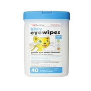 Angle View: Petkin Kitty Eyewipes 40 count