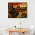 thumbnail image 2 of Nawypu  Hieronymus Bosch Painting Christ Descent Into Hell by Bosch Canvas Art Framed Wall Art for Bedroom Livingroom Office, 2 of 4