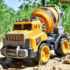 CQCYD Toys under $5 Construction Toys for 2 3 4 5 6   Year Old Boys Kids Toddlers Girls, Mixer Truck Toys for Boys,Kids Boy Toys Christmas Birthday Gift Car