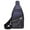 Blue, variant on Luxalzxs Sling Bag for Men Women One Shoulder Crossbody Bag Backpack Adjustable Cross Body Bags Chest Shoulder Bag Daypack for Travel Hiking