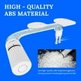 thumbnail image 3 of Bidet à Double Buse Ultra Mince - Pression d'Eau Froide Réglable, Acier Inoxydable, Amélioration de l'Hygiène, Bidet Non Électrique, (Blanc), 3 of 8