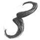 thumbnail image 3 of Synthetic Grey Beard Prop for Halloween Cosplay Self Adhesive Fake Facial Hair Accessory for Party Costume Events, 3 of 4