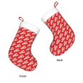 thumbnail image 3 of Fuzoiu Retro Lobsters Print Christmas Stockings, Party Supplies & Kids Gifts,Big Xmas Stockings Decoration for Family Decorations Hanging Ornament for Xmas Holiday Party, 3 of 7
