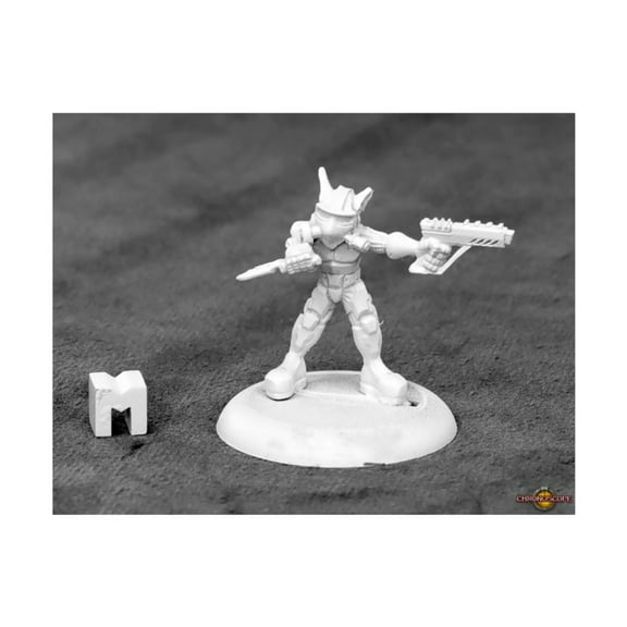 Reaper Miniatures REM50342 Dungeon Dwellers Space Goblin Commando Miniature