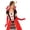 Multi, variant on Leg Avenue Women's Wonderland Queen of Hearts Halloween Costume