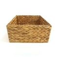 thumbnail image 2 of Hometrends Woven Water Hyacinth Storage Basket Collapsible, 2 of 6