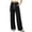 Sweatpants for Women Black, variant on Guieoi Sweatpants for Women Straight-Leg Loose-Fit Elastic-Waist Drawstring Sports Pants with Pockets Trousers Brown S