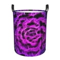 thumbnail image 1 of ZICANCN Chaotic Creative Neon Signs Laundry Basket Organizer , Dirty Clothes Hamper for Bathroom Kids Girls Boys Laundry Hamper Small, 1 of 8