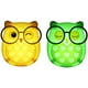 thumbnail image 1 of Paquete de 2 búhos LED enchufables luces nocturnas para niños - Luces de pared para cuidar a los niños Sensor de luz para dormir Control automático Cuidado del bebé Luces nocturnas Zhivalor WMZL-660-2, 1 of 4