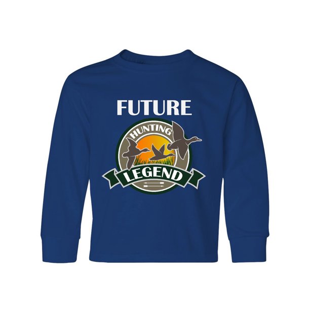 Future Duck Hunting Legend Youth Long Sleeve TShirt
