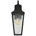 thumbnail image 4 of Nuvo Lighting Lawrence 1 Light Large Wall Lantern Matte Black with Clear Seeded Glass, 4 of 19