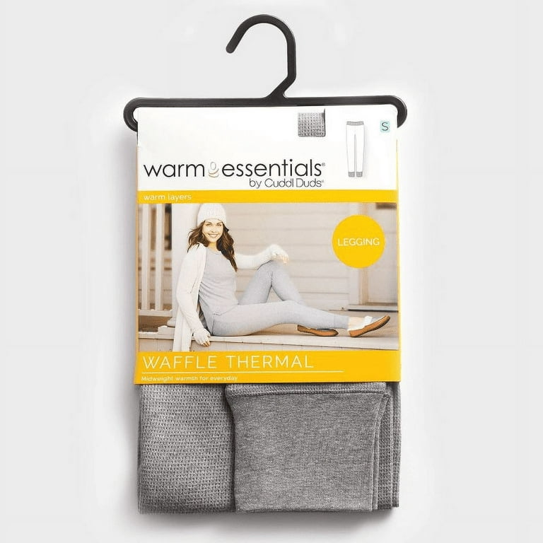 Warm Essentials by Cuddl Duds Women's Sweater Knit Thermal Leggings –  Biggybargains