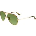 thumbnail image 1 of Ray-Ban Men's Aviator Full Color RB3025JM-168/4E-55 Green Sunglasses, 1 of 3