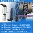thumbnail image 3 of Engine Variable Valve Timing VVT Solenoid  with Crankshaft Camshaft Position Sensor for Chevrolet Cruze Malibu Volt for GMC Terrain 2016-2019 CKP Sensor 12671373/12636947/PC1099, 3 of 7