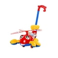 thumbnail image 1 of Carrito de actividades de aprendizaje preescolar, carrito de bebé para caminar, avión, langosta, juguetes de aprendizaje, para niños, niñas y niños , rojo, 1 of 8