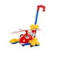 thumbnail image 1 of Carrito de actividades de aprendizaje preescolar, carrito de bebé para caminar, avión, langosta, juguetes de aprendizaje, para niños, niñas y niños , rojo, 1 of 8