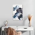 thumbnail image 2 of Elephant Stock Azura Bouquet I Wall Art - Vertical Multi Panel Canvas - Living Room Wall Decor - Abstract Multi Panel - Blue And White Decor By Eva Watts - 14" x 23", 2 of 4