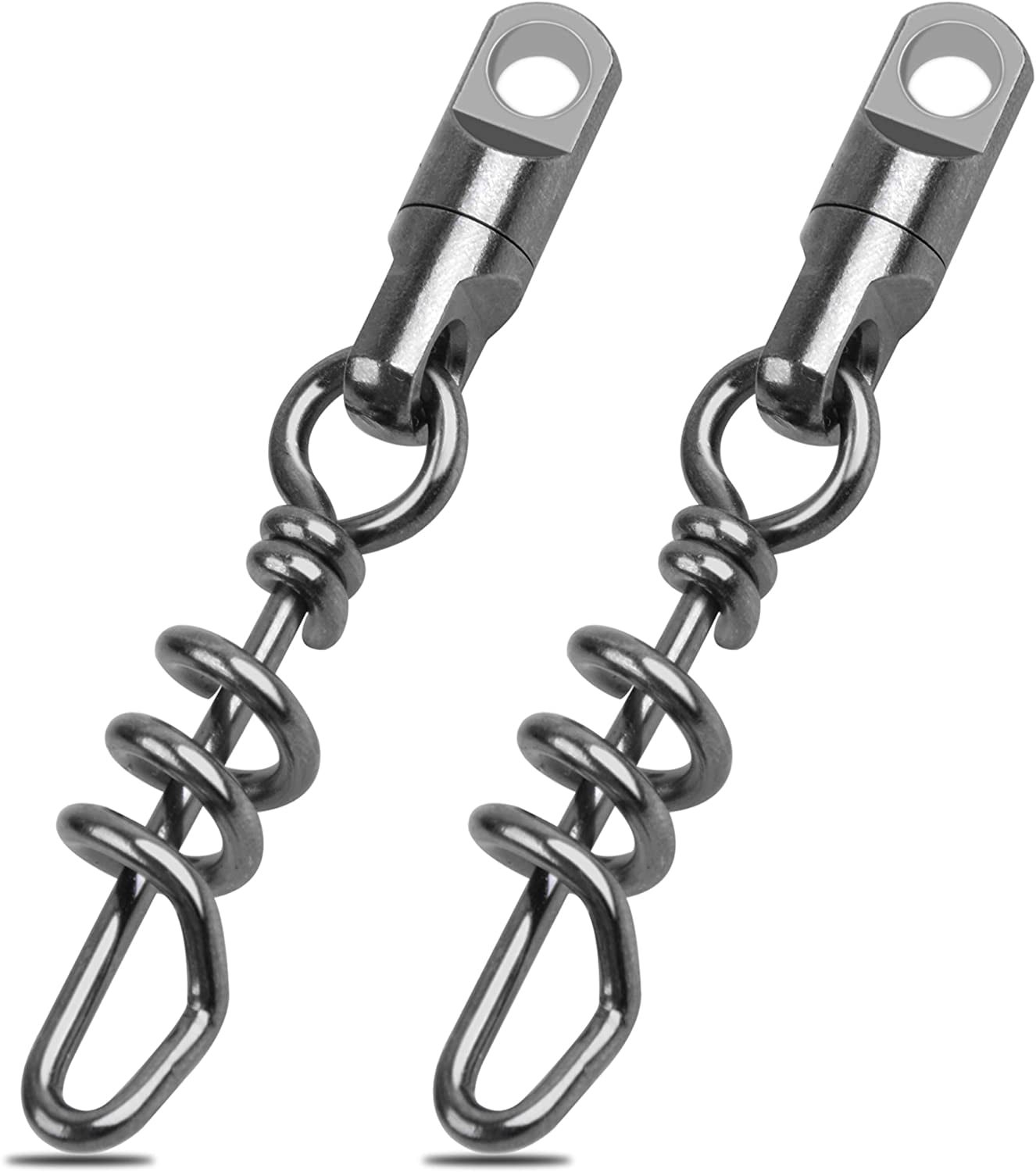 Fishing Corkscrew Swivels, 750lbs Heavy Duty Fishing Swivels Quick