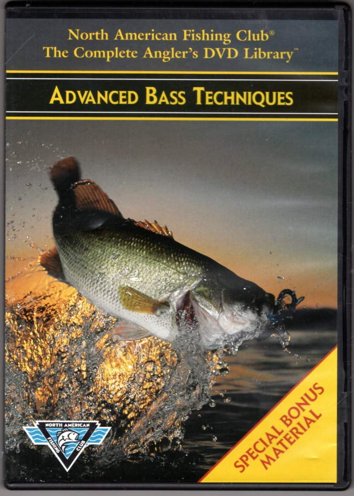 North America Fishing Club Complete Angler S Dvd Advanced Bass Techniques Walmart Com