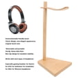 thumbnail image 3 of Soporte Para Auriculares De Madera, 3 of 7