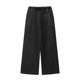 thumbnail image 5 of HH TRAF Otoño Pantalones de mezclilla para mujer Tendencia de moda Pantalones vaqueros rectos sueltos para mujer Pantalones largos de pierna ancha con cordón para mujer, 5 of 5