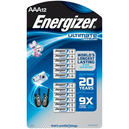 Energizer Lithium Pack - Energizer Lithium AAA - 12 pack