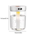 thumbnail image 3 of TIMIFIS Stainless Steel Measuring Spoon Usb Humidifier with and Humidity Display Quiet Cool Mist Humidifier for Bedroom and Office Plants Easy to Clean Coffee Scoop, 3 of 8