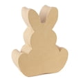 thumbnail image 5 of 2 Paper Mache Bunny Rabbit Boxes - Spring Décor, 5 of 5