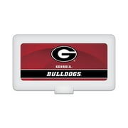 Plastic Pencil Box Georgia Bulldogs
