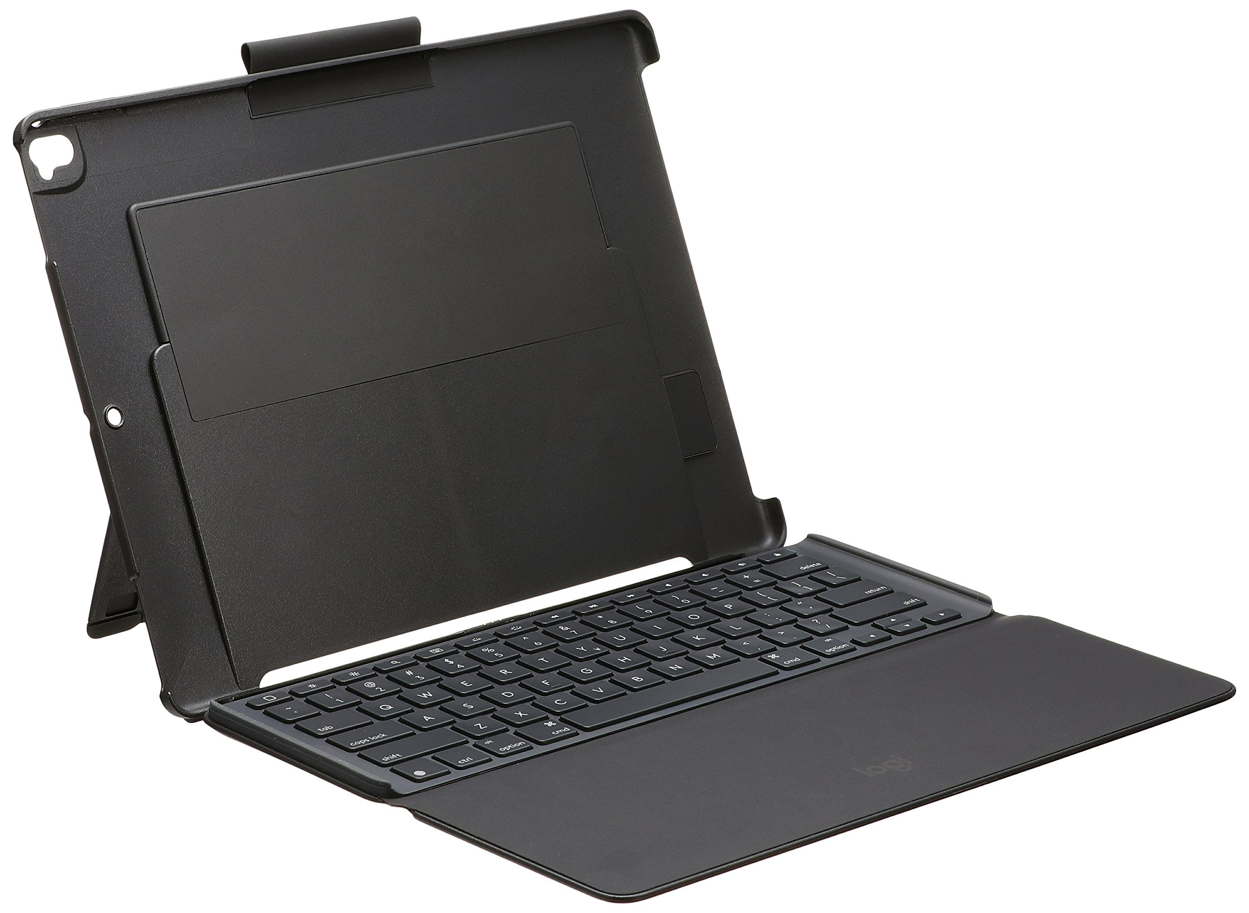 Logitech iPad Pro 12.9 Inch Keyboard iK1272BKA Black Backlit Keyboard Case with Smart Connector