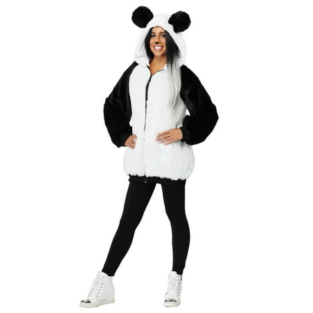 panda hooded jacket women's costume
