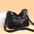 thumbnail image 1 of Bolsos para mujeres de mediana edad y mayores, mochilas de cuero suave para mujeres, bolsos de hombro de gran capacidad, bolsos para madres de mediana edad y mayores, diseño moderno y práctico., 1 of 6