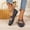 Grey, variant on Xysaqa Walking Shoes Women, Ballets Shoes for Girls Lazy Flat Sole Single Shoes Women's Flying Woven Breathable All-Season Work Shoes Nurse Shoes for Women Savings!