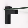 thumbnail image 4 of VALINK Glass Shelf Brackets Wall Mount Metal Adjustable L Shape Partition Bracket Clip Holder For Home, 4 of 7